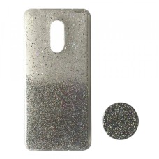 Силікон Fashion popsoket для Xiaomi Redmi 5 silver