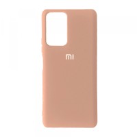 Чохол Silicone Case Full for Xiaomi Redmi Note 10 Pro Pink Sand