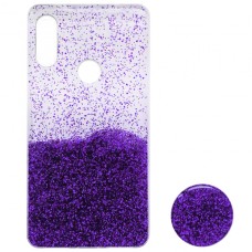 Силікон Fashion popsoket для Xiaomi Redmi Note 6 Pro violet