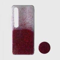 Силікон Fashion popsoket для Xiaomi Mi 10.Pro pink