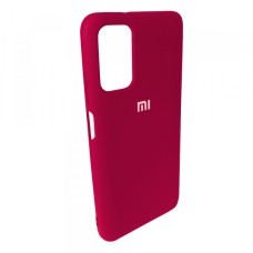 Чохол Silicone Case Full for Xiaomi Redmi 10 Hot Pink
