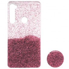 Силікон Fashion popsoket для Xiaomi Redmi Note 8 light pink