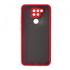 Чохол Накладка Gingle Matte Case Xiaomi Redmi Note 9 red/black