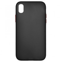 Чохол Накладка Gingle Matte Case Xiaomi Redmi 7A black/red
