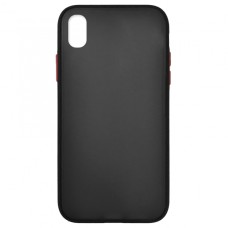 Чохол Накладка Gingle Matte Case Xiaomi Redmi 7A black/red