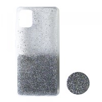 Силікон Fashion popsoket для Xiaomi Mi 10 Lite silver
