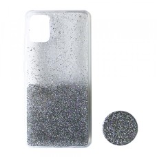 Силікон Fashion popsoket для Xiaomi Mi 10 Lite silver