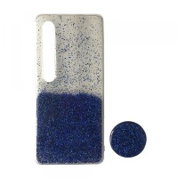 Силікон Fashion popsoket для Xiaomi Mi 10 blue