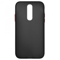 Чохол Накладка Gingle Matte Case Xiaomi Redmi 8 black/red