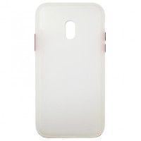 Чохол Накладка Gingle Matte Case Xiaomi Redmi 8A white/red