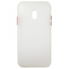 Чохол Накладка Gingle Matte Case Xiaomi Redmi 8A white/red