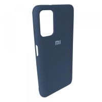 Чохол Silicone Case Full for Xiaomi Redmi Note 10/10S Navy blue