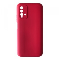 Чохол Silicone Case Camera (no logo) Xiaomi Redmi 9T red