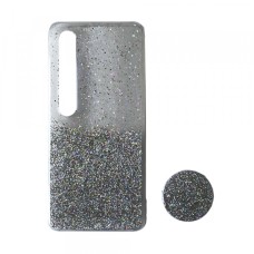 Силікон Fashion popsoket для Xiaomi Mi 10. Pro silver