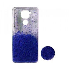 Силікон Fashion popsoket для Xiaomi Redmi Note 9 blue