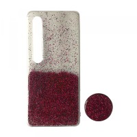 Силікон Fashion popsoket для Xiaomi Mi 10 pink