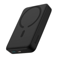Повербанк портативний акумулятор Power bank Baseus Magnetic Mini MagSafe магнітний 10000mAh 30W Black PPCX110201
