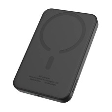Повербанк портативний акумулятор Power bank Baseus Magnetic Mini Wireless MagSafe магнітний  20W 5000 mAh Black P10022107113-00