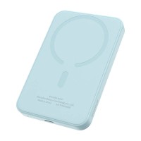 Повербанк портативний акумулятор Power bank Baseus Magnetic Mini Wireless MagSafe магнітний 20W 5000 mAh Blue P10022107313-00