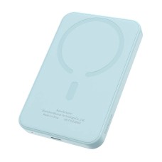 Повербанк портативний акумулятор Power bank Baseus Magnetic Mini Wireless MagSafe магнітний 20W 5000 mAh Blue P10022107313-00