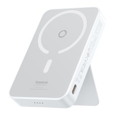 Повербанк портативний акумулятор Power bank Baseus MagPro Magnetic MagSafe магнітний 20W 5000 mAh White P10064101223-00