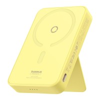 Повербанк портативний акумулятор Power bank Baseus MagPro Magnetic MagSafe магнітний 20W 5000 mAh Yellow P10064101Y23-00