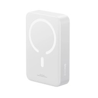 Повербанк портативний акумулятор Power bank Baseus Magnetic Mini Wireless 20W 20000 mAh White PPCX150002