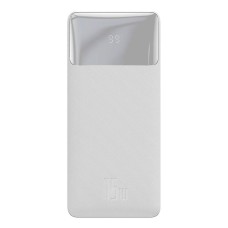 Повербанк портативний акумулятор Power Bank Baseus Bipow Digital 15W 10000 mAh White PPBD050002