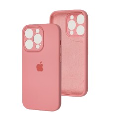 Чохол Silicone Case Full Camera для iPhone 16 Pro Max light pink