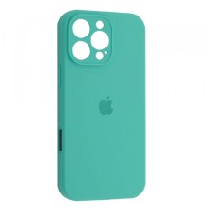 Чохол Silicone Case Full Camera для iPhone 16 Pro Max azure