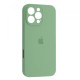Чохол Silicone Case Full Camera для iPhone 16 Pro Max fresh green