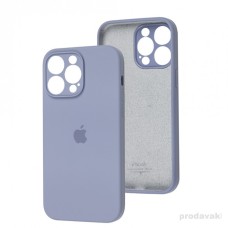 Чохол Silicone Case Full Camera для iPhone 16 lavander grey