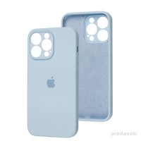 Чохол Silicone Case Full Camera для iPhone 16 Pro Max light blue