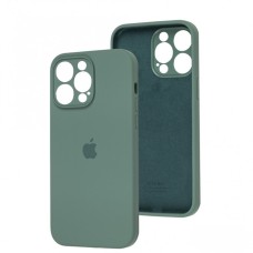 Чохол Silicone Case Full Camera для iPhone 16 pine green