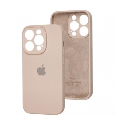 Чохол Silicone Case Full Camera для iPhone 16 Plus pink sand