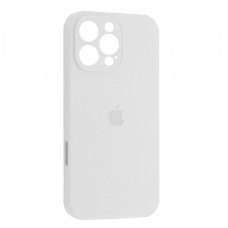 Чохол Silicone Case Full Camera для iPhone 16 Pro Max white