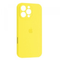 Чохол Silicone Case Full Camera для iPhone 16 Pro yellow
