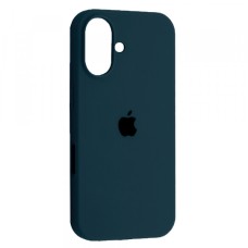 Чохол Silicone Case Full for iPhone 16 abyss blue