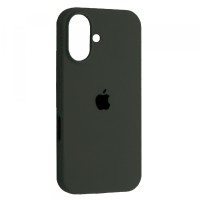 Чохол Silicone Case Full for iPhone 16 forest green