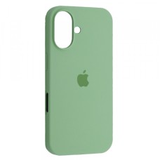 Чохол Silicone Case Full for iPhone 16 fresh green