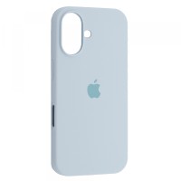Чохол Silicone Case Full for iPhone 16 light blue