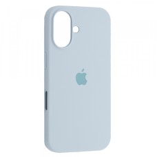 Чохол Silicone Case Full for iPhone 16 light blue