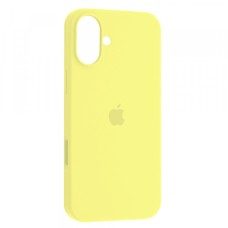 Чохол Silicone Case Full for iPhone 16 mellow yellow