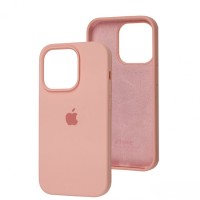 Чохол Silicone Case Full for iPhone 16 Pro Max pink