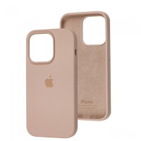 Чохол Silicone Case Full for iPhone 16 Pro Max pink sand