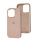 Чохол Silicone Case Full for iPhone 16 Pro Max pink sand