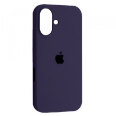 Чохол Silicone Case Full for iPhone 16 new purple
