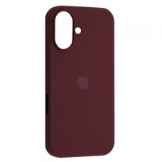 Чохол Silicone Case Full for iPhone 16 plum