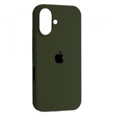 Чохол Silicone Case Full for iPhone 16 Plus virid
