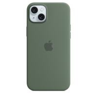 Чохол Silicone Case with MagSafe for iPhone 15 Plus Cypress